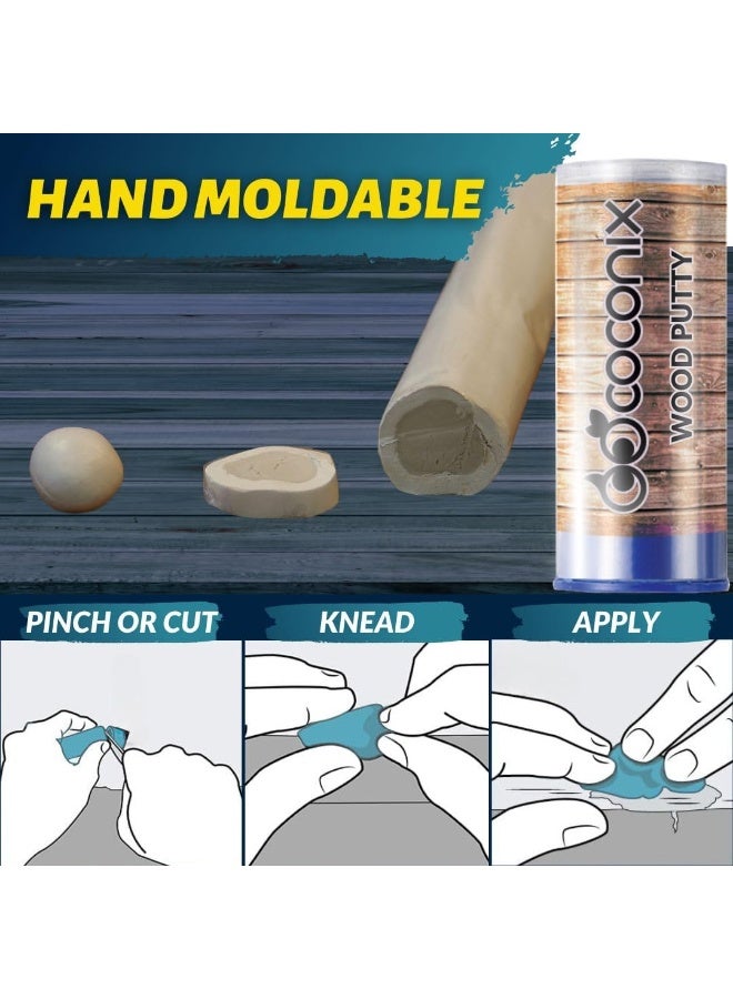 Coconix Floor and Furniture Repair Kit - Restorer of Your Wooden Table, Cabinet, Veneer, Door and Nightstand - Image 2